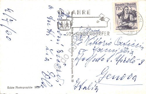 Cartolina Lienz multi visioni vedute funivia 1960 | Immagine Gallery 2