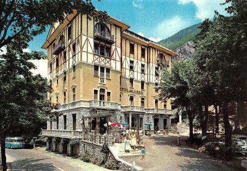 Cartolina Limone Piemonte Hotel Limone