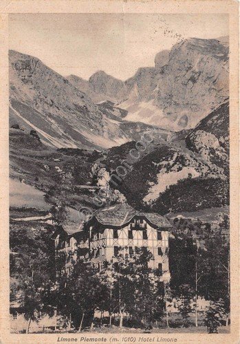 Cartolina Limone Piemonte Hotel Limone VG (Cuneo)