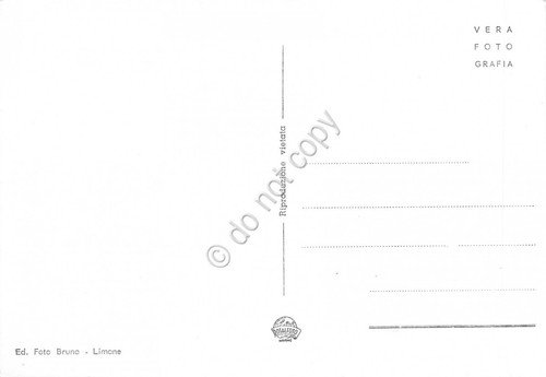 Cartolina Limone Piemonte Seggiovia del Sole Skilift animata colorata | Immagine Gallery 2