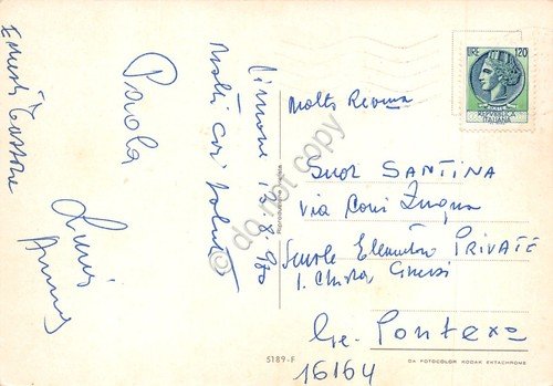 Cartolina Limone Piemonte vedute varie maneggio panorama bambini 1980 (Cuneo) | Immagine Gallery 2