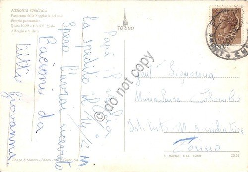 Cartolina Limone Piemonte Vedutine 1966 (Cuneo) | Immagine Gallery 2