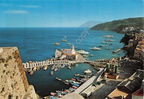 Cartolina Lipari Marina Corta 1974 | Immagine principale