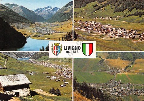 Cartolina Livigno vedute 1991 (Sondrio) | Immagine principale