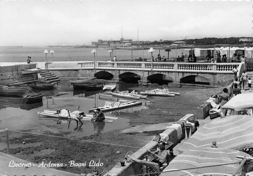 Cartolina Livorno Ardenza Bagni Lido