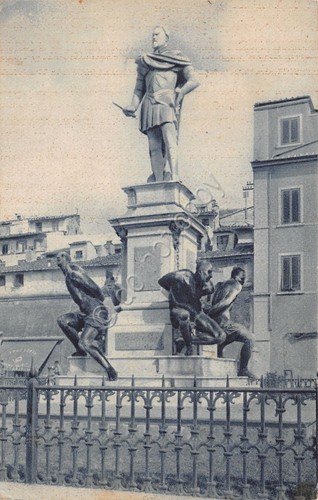 Cartolina Livorno Monumento dei Quattro Mori 1946 | Immagine principale