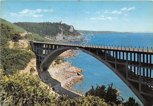 Cartolina Livorno Ponte di Calignaia 1967