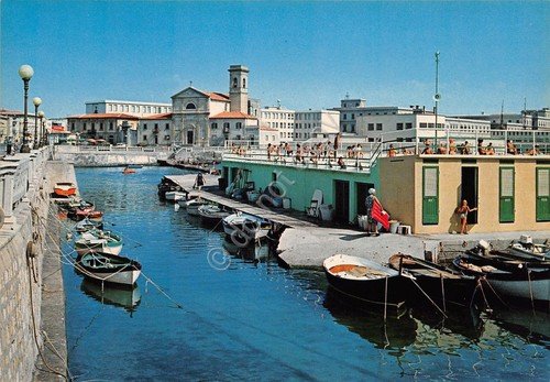Cartolina Livorno S. Jacopo in Acquaviva piscina animata anni '80 | Immagine principale