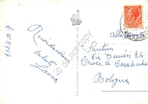 Cartolina Lizzano in Belvedere Oratori a San Giovanni Gualberto 1957 | Immagine Gallery 2