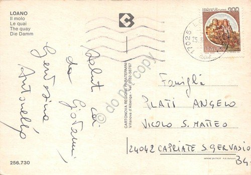 Cartolina Loano Molo pescherecci (Savona) | Immagine Gallery 2