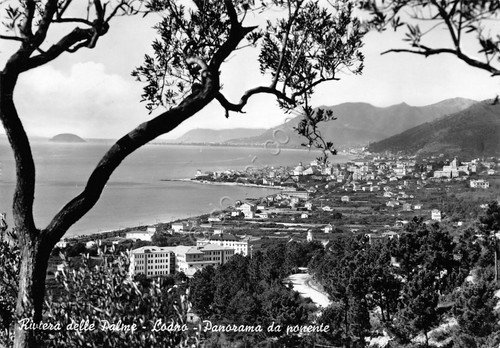 Cartolina Loano Panorama da Ponente 1959 (Savona) | Immagine principale