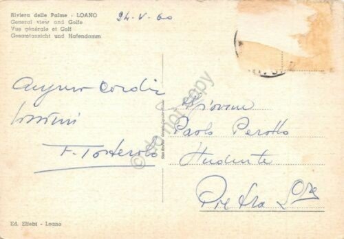 Cartolina Loano Panorama e Golfo 1960 | Immagine Gallery 2