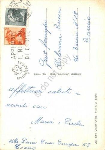 Cartolina Loano vedute bambini animata timbro PT 1967 (Savona) | Immagine Gallery 2