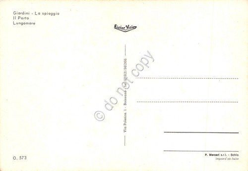 Cartolina Loano vedute con grafica con piedi (Savona) | Immagine Gallery 2