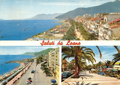 Cartolina Loano vedute timbro tondo Loano 1969 (Savona) | Immagine Gallery 2