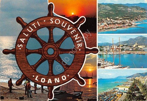 Cartolina Loano Vedute timone 1980 (Savona) | Immagine principale