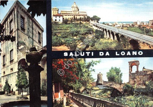 Cartolina Loano vedutine 1967 (Savona)