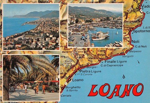 Cartolina Loano vedutine (Savona) | Immagine principale