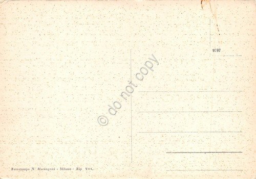 Cartolina Lodi Fiume Adda e Canottieri ingiallita