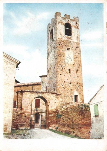 Cartolina Longiano Castello Malatestiano 1961 (Forl?) | Immagine principale