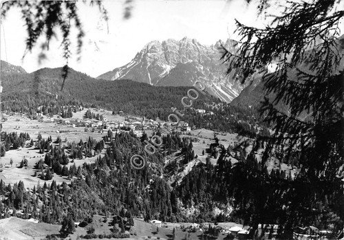 Cartolina Lorenzago di Cadore Panorama 1961 | Immagine principale