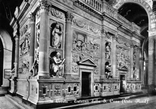 Cartolina Loreto Basilica Esterno S. Casa 1967 (Ancona)