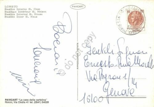 Cartolina Loreto Basilica Interno S. Casa (Ancona) | Immagine Gallery 2