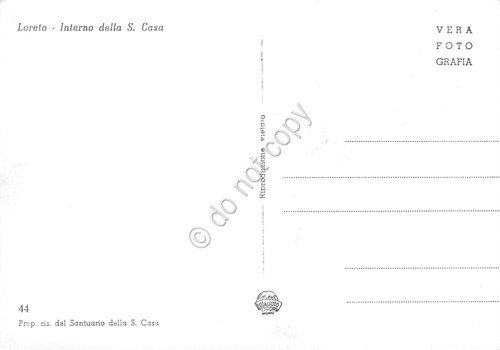 Cartolina Loreto Interno della Santa Casa | Immagine Gallery 2