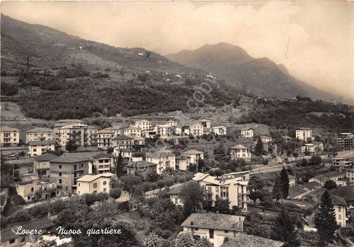 Cartolina Lovere Nuovo Quartiere anni '50 (Bergamo) | Immagine principale