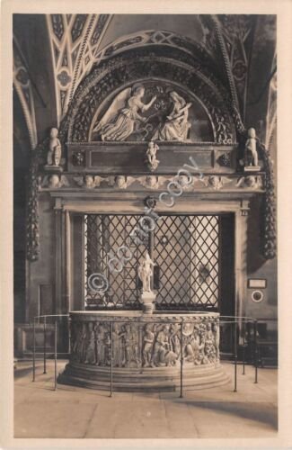 Cartolina Lucca Chiesa S. Frediano Fonte Battesimale foto cartolina