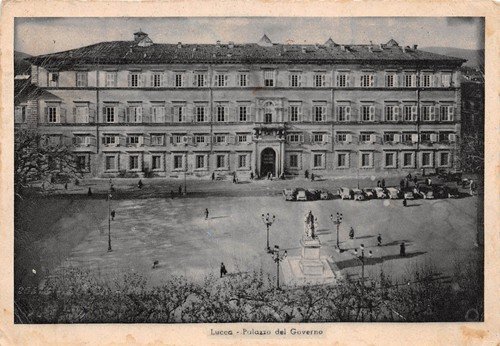 Cartolina Lucca Palazzo del Governo 1943 | Immagine principale