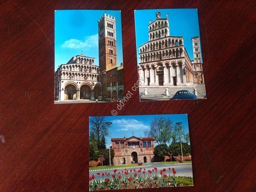Cartolina Lucca S. Martino S. Michele Porta S. Pietro Lotto …