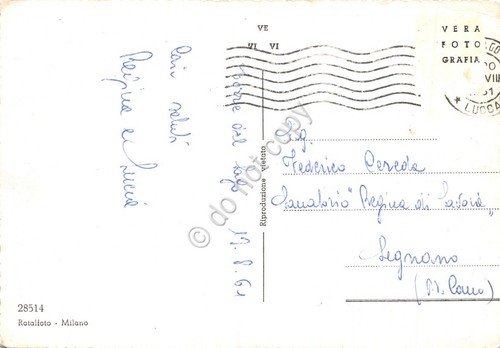 Cartolina Lucca Torre del Lago Puccini vedutine 1961 | Immagine Gallery 2