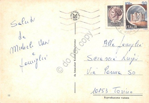 Cartolina Lucera 5 vedute (Foggia)