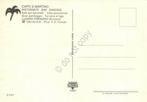Cartolina Lugano Paradiso Dancing Capo San Martino vedute | Immagine Gallery 2