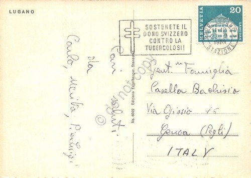 Cartolina Lugano varie vedute 1969 | Immagine Gallery 2