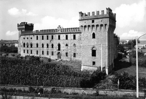 Cartolina Lugo Ducato di Fabriago Castello Timbro filatelico 1980 | Immagine principale