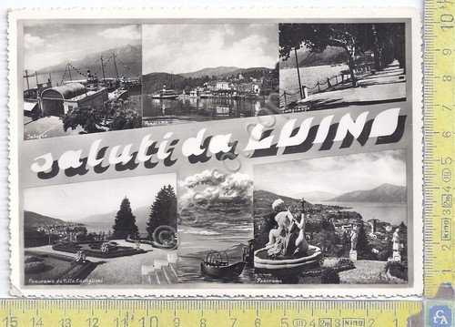 Cartolina Luino saluti da Multivisione 1953 | Immagine principale