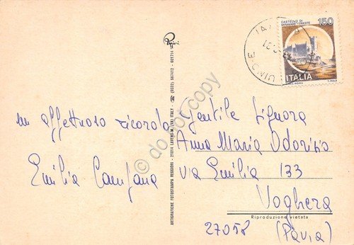 Cartolina Luino vedute giardini e lungo lago 1981 | Immagine Gallery 2