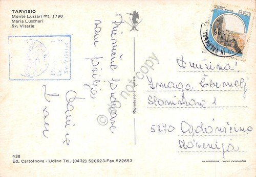 Cartolina Lussari 4 vedute animata (Udine) | Immagine Gallery 2