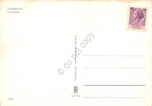 Cartolina Macerata Panorama