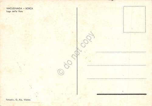 Cartolina Macugnaga Borca Lago delle Fate animata (Verbania) | Immagine Gallery 2