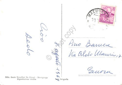 Cartolina Macugnaga panorama con Monte Rosa Punta 3 Amici P. … | Immagine Gallery 2