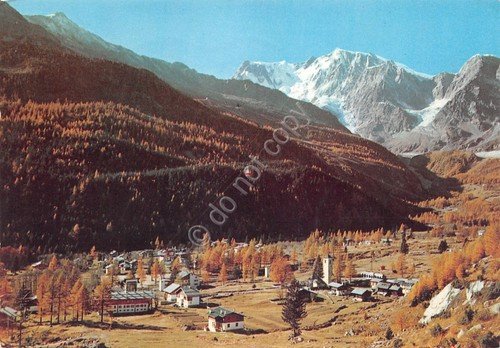 Cartolina Macugnaga Panorama Monte Rosa 1979 | Immagine principale