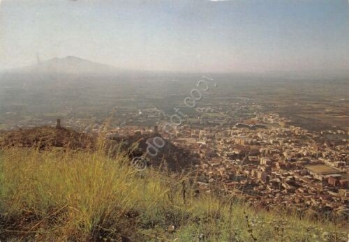 Cartolina Maddaloni Panorama dalla collina di S. Michele tagliando unilines | Immagine principale