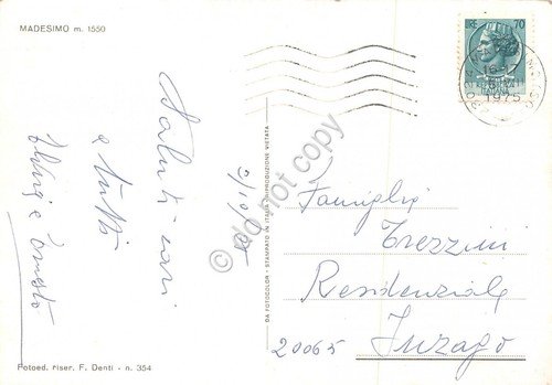 Cartolina Madesimo Panorama 1975 (Sondrio) | Immagine Gallery 2