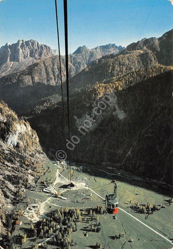 Cartolina Malga Ciapela da Funivia Marmolada verso Sasso Bianco 1972 …