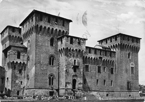 Cartolina Mantova Castel S. Giorgio timbro a targhetta Giornata Forze … | Immagine Gallery 2