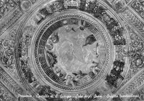 Cartolina Mantova Castello S. Giorgio Sala degli Sposi Soffitto | Immagine principale