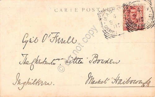 Cartolina Mantova Piazza Sordello anni '10